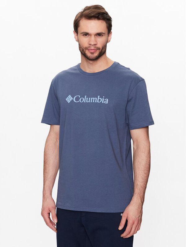 Columbia Columbia Тишърт Csc Basic Logo™ 1680053 Син Regular Fit