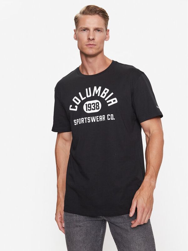 Columbia Columbia Тишърт CSC Basic Logo™ Short Sleeve Черен Regular Fit