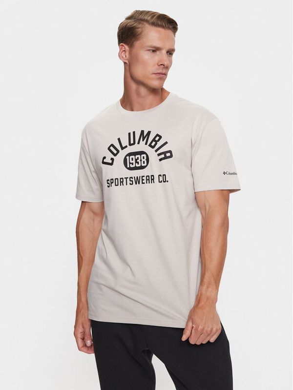 Columbia Columbia Тишърт CSC Basic Logo™ Short Sleeve Кафяв Regular Fit