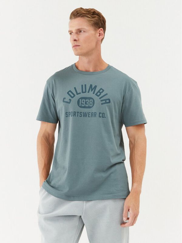 Columbia Columbia Тишърт CSC Basic Logo™ Short Sleeve Зелен Regular Fit