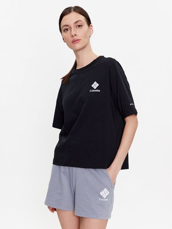 Columbia Columbia Тишърт North Casades 1992085 Черен Relaxed Fit