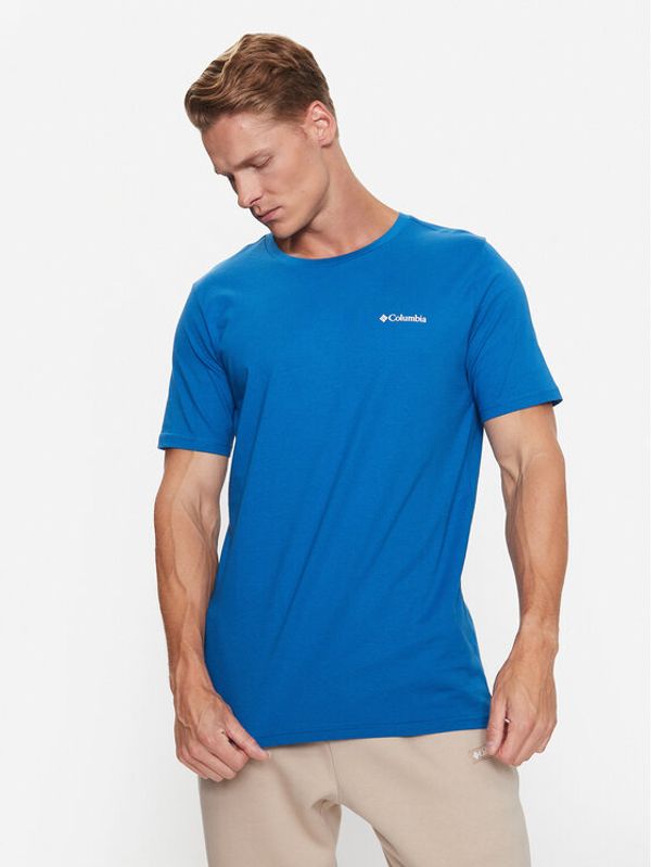 Columbia Columbia Тишърт Rapid Ridge™ Back Graphic Tee II Син Regular Fit