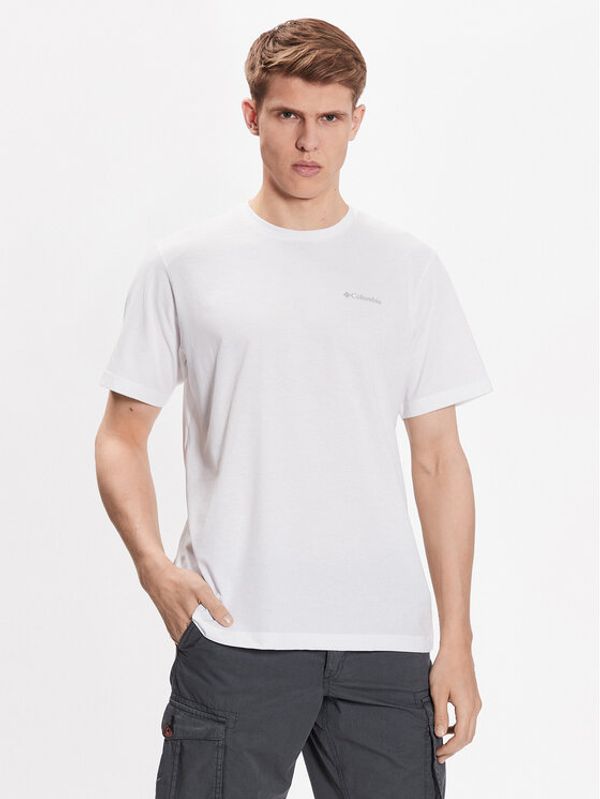 Columbia Columbia Тишърт Thistletown Hills 1990751 Бял Regular Fit