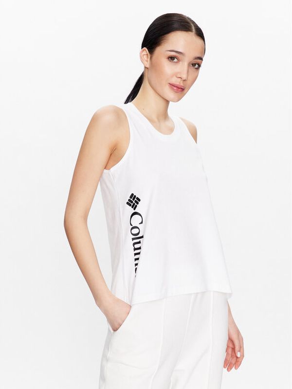 Columbia Columbia топ North Cascades 1992063 Бял Regular Fit