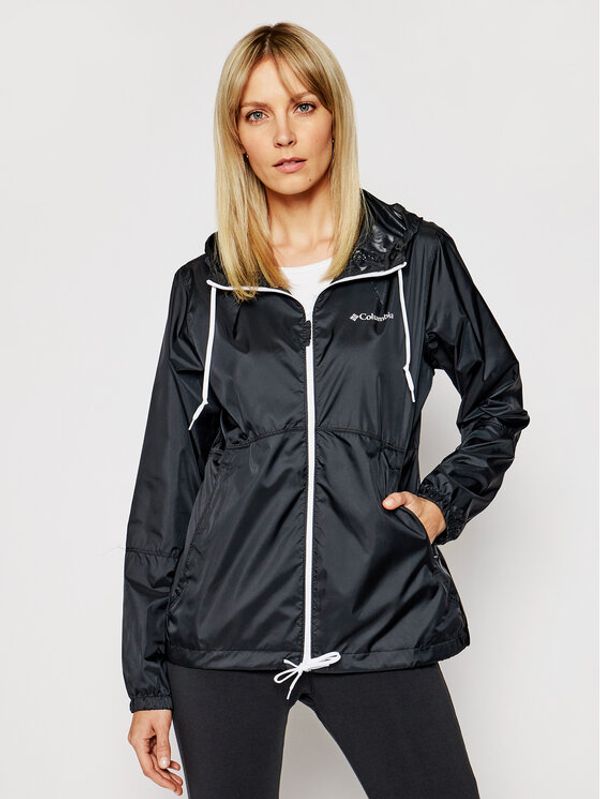 Columbia Columbia Ветровка Flash Forward 1585911 Черен Regular Fit