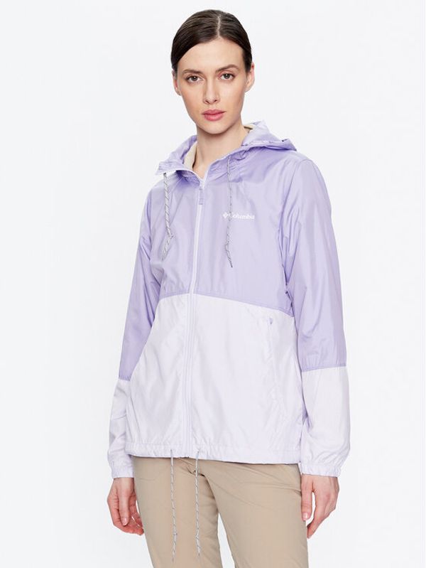 Columbia Columbia Ветровка Flash Forward 1585911 Виолетов Regular Fit