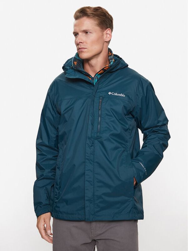 Columbia Columbia Яке за дъжд Pouring Adventure II 1760061 Тъмносин Regular Fit