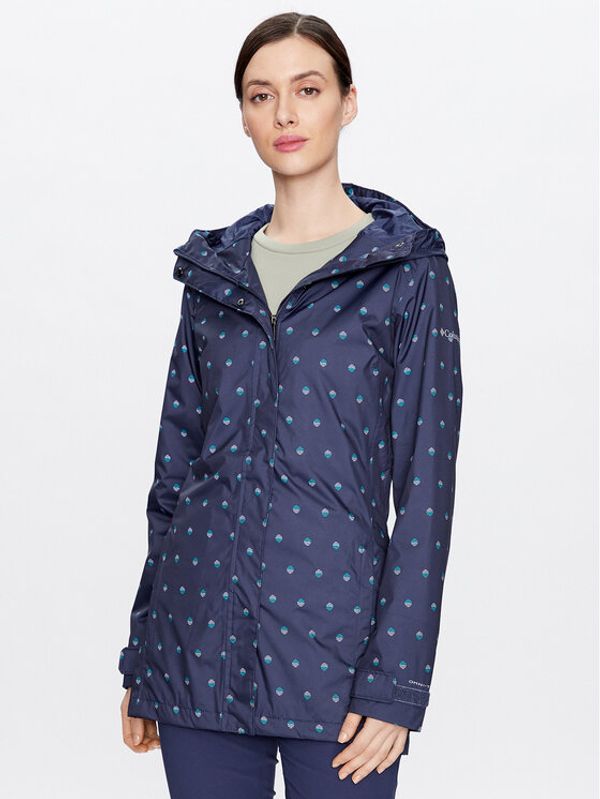 Columbia Columbia Яке за дъжд Splash A Little™ II 1771064 Тъмносин Regular Fit