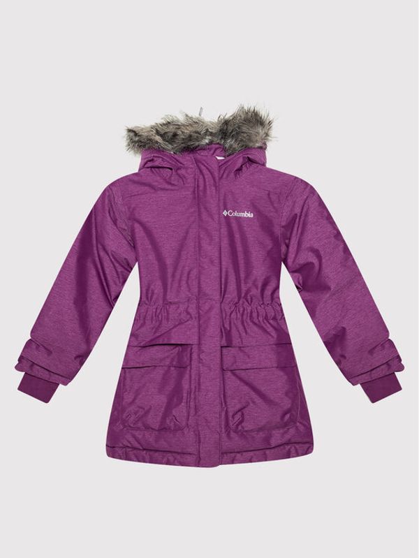 Columbia Columbia Зимно яке Nordic Strider 1557061575 Виолетов Regular Fit