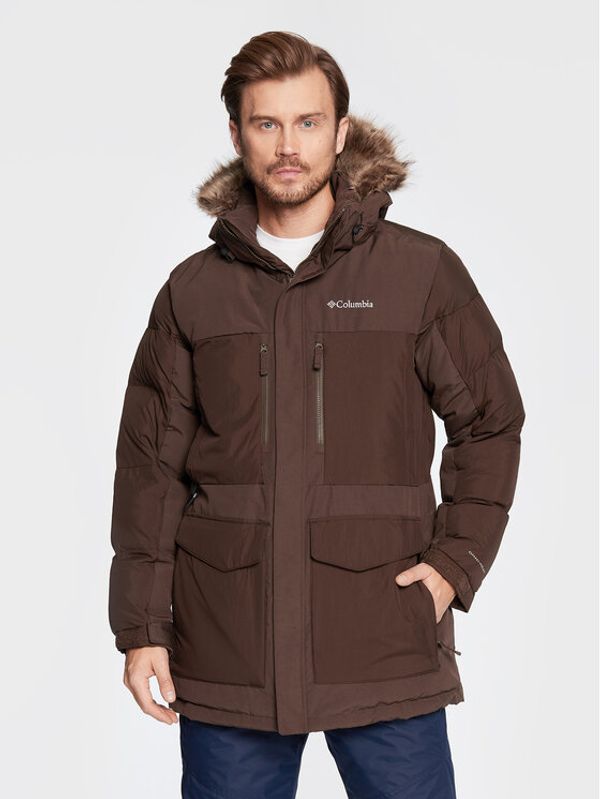 Columbia Columbia Зимно яке Peak Fusion™ 1957493 Кафяв Regular Fit