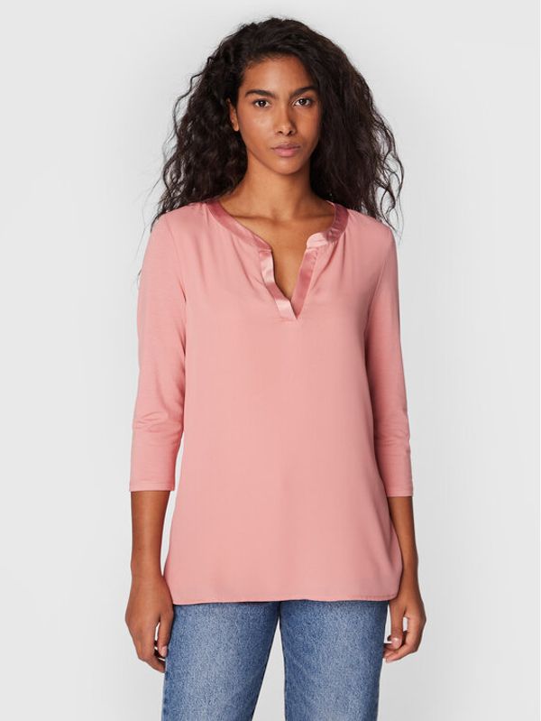 Comma Comma Блуза 2119995 Розов Regular Fit