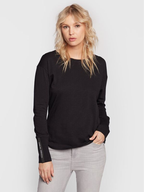 Comma Comma Блуза 2121676 Черен Relaxed Fit