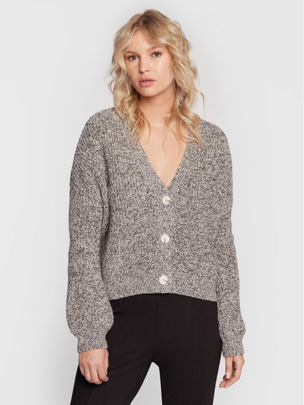 Comma Comma Кардиган 2121756 Сив Relaxed Fit