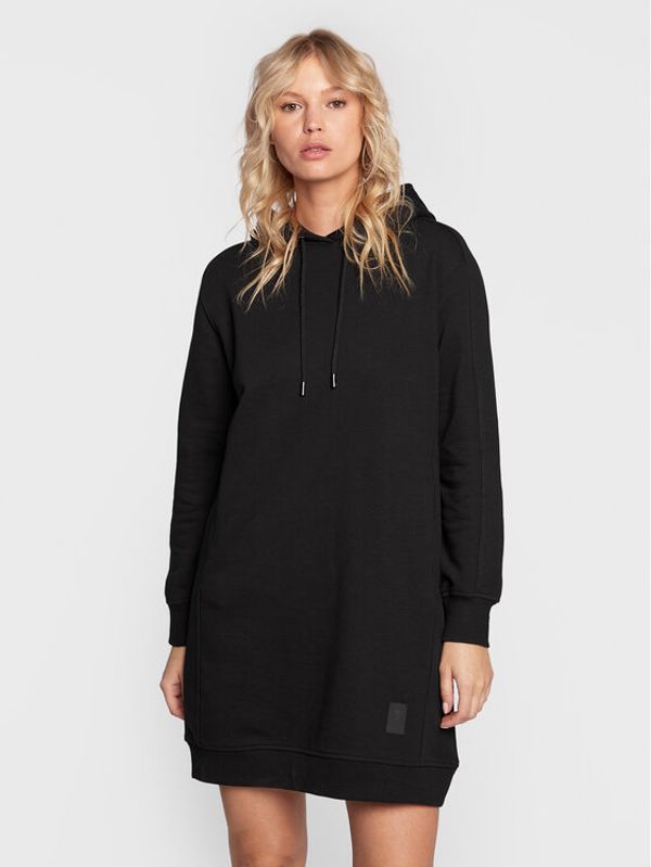 Comma Comma Плетена рокля 2121639 Черен Loose Fit