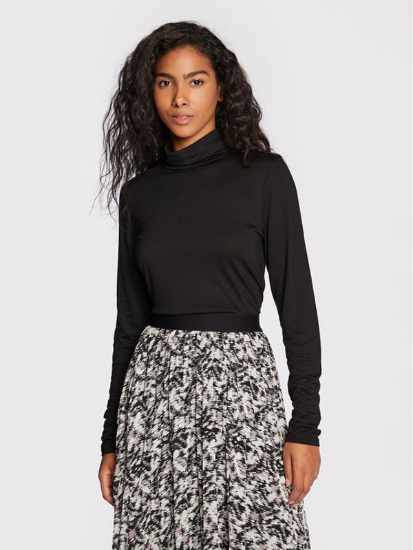 Comma Comma Поло 2123559 Черен Regular Fit