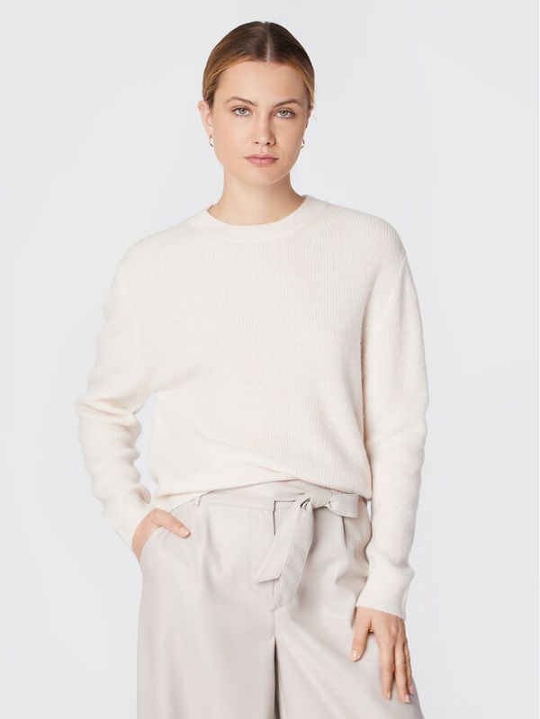 Comma Comma Пуловер 2121619 Бежов Regular Fit