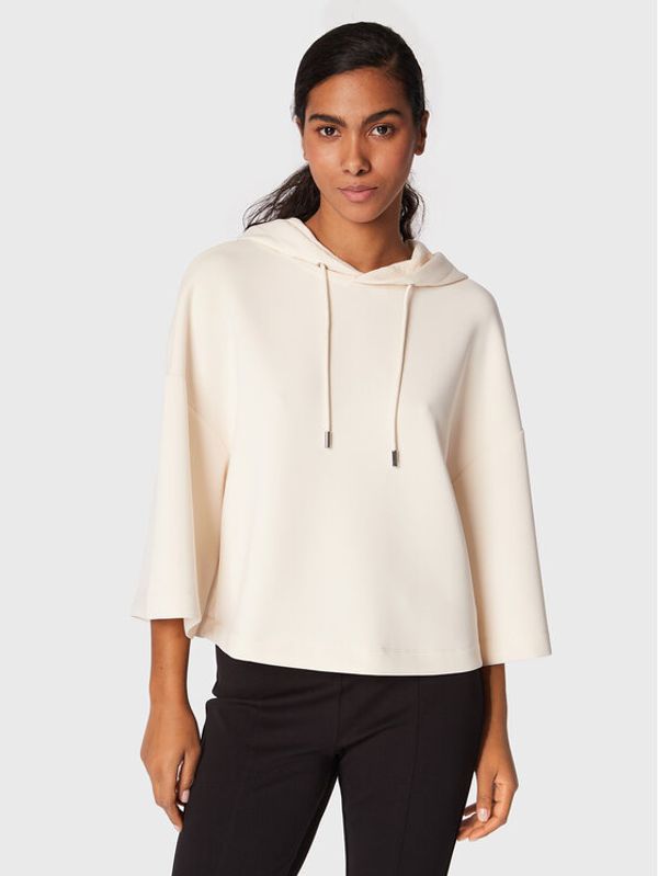 Comma Comma Суитшърт 2121116 Бежов Loose Fit