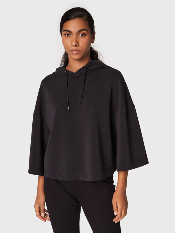 Comma Comma Суитшърт 2121116 Черен Loose Fit