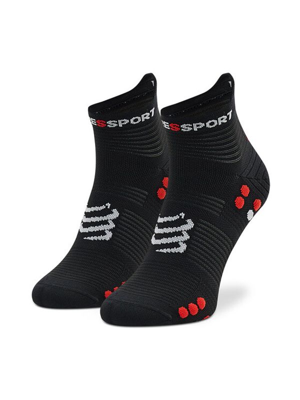 Compressport Comfortabel Дълги чорапи unisex Pro Racing Socks V4.0 Run Low XU00047B_906 Черен