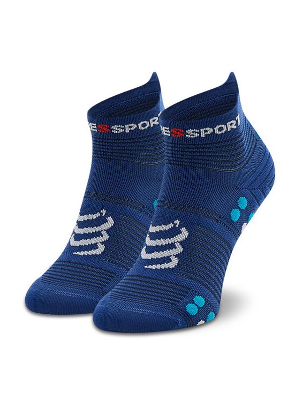 Compressport Compressport Дълги чорапи unisex Pro Racing Socks V4.0 Run Low XU00047B_533 Тъмносин
