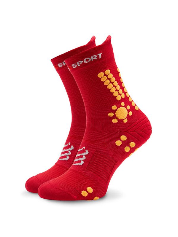 Compressport Compressport Дълги чорапи unisex Pro Racing Socks v4.0 Trail XU00048B Червен