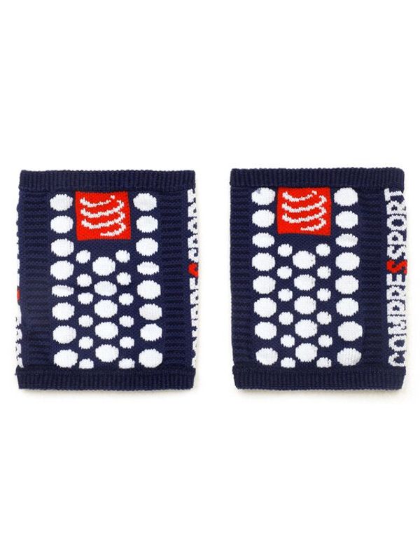 Compressport Compressport Ластик за коса Sweatbands 3D.Dots WSTV2 Син