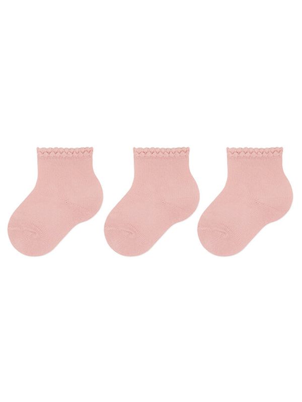 Condor Condor Комплект 5 чифта дълги чорапи детски 2.748/4 Розов