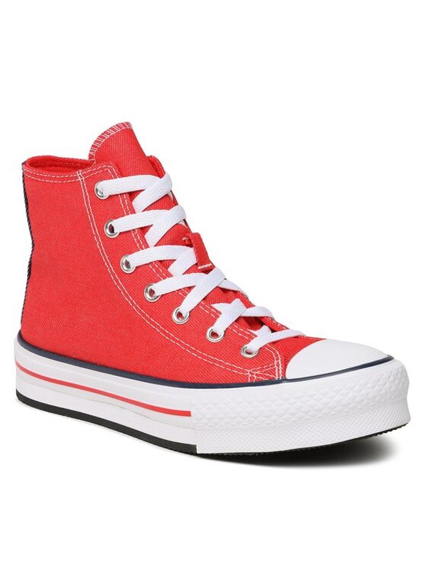 Converse Converse Кецове Chuck Taylor All Star EVA Lift A06019C Червен