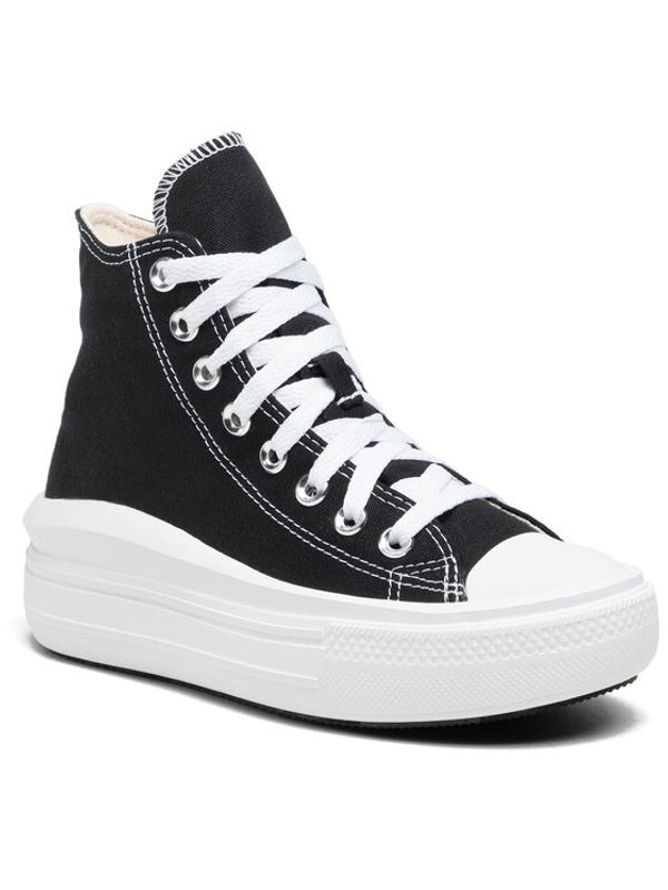 Converse Converse Кецове Ctas Move Hi 568497C Черен