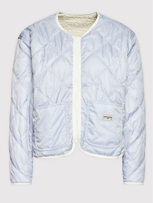 Converse Converse Преходно яке Reversible Sherpa 10022733-A02 Син Regular Fit