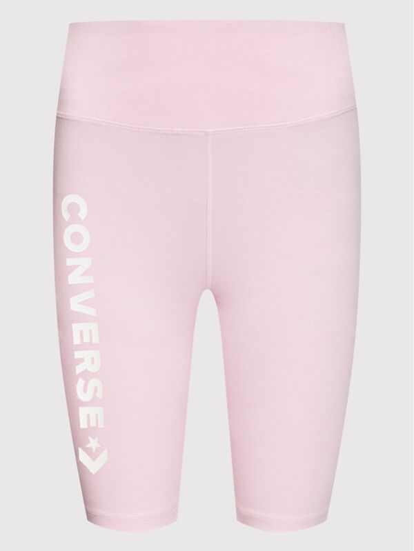 Converse Converse Спортни шорти 10023211-A01 Розов Slim Fit