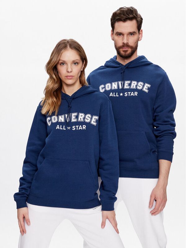 Converse Converse Суитшърт Unisex 10025411-A05 Тъмносин Standard Fit