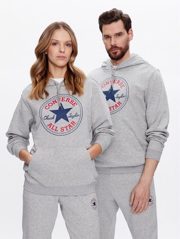 Converse Converse Суитшърт Unisex 10025469-A03 Сив Standard Fit