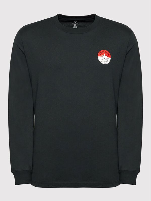 Converse Converse Тениска с дълъг ръкав Unisex POKEMON Patch 10023900-A01 Черен Standard Fit