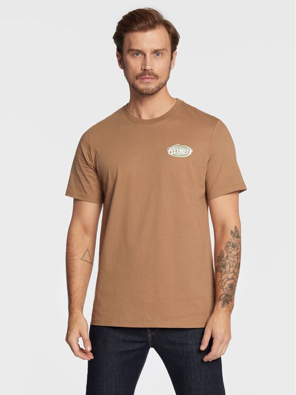 Converse Converse Тишърт Sticker Graphic 10023793-A03 Бежов Standard Fit