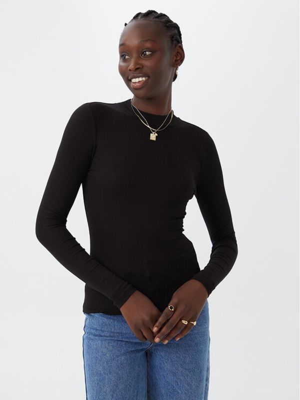 Cotton On Cotton On Блуза 2054051 Черен Slim Fit