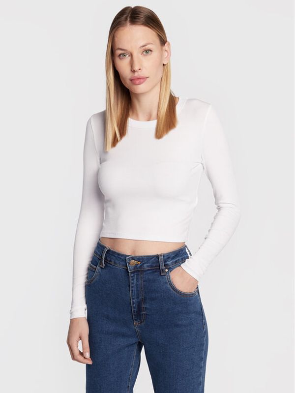 Cotton On Cotton On Блуза 2055173 Бял Slim Fit