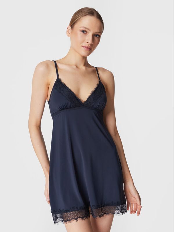 Cotton On Cotton On Нощница 669395 Тъмносин Relaxed Fit