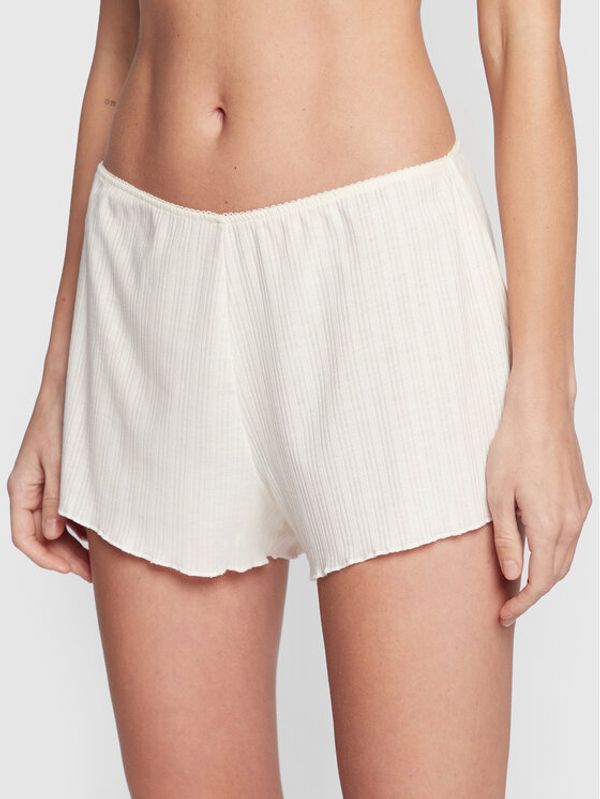 Cotton On Cotton On Пижамени шорти 6335011 Екрю Relaxed Fit