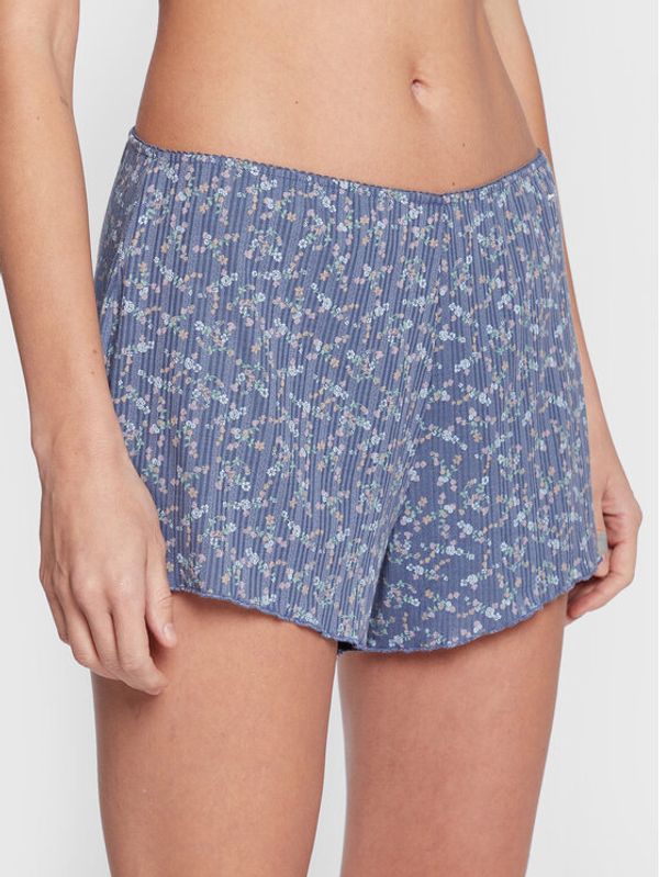 Cotton On Cotton On Пижамени шорти 6335011 Син Relaxed Fit