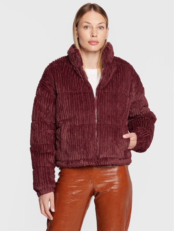 Cotton On Cotton On Пухено яке 2055252 Бордо Regular Fit