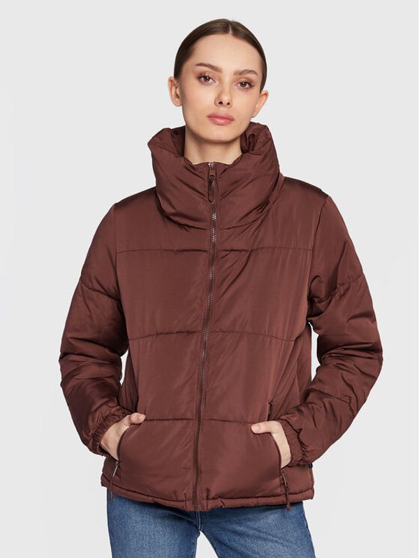 Cotton On Cotton On Пухено яке 6334003 Кафяв Regular Fit
