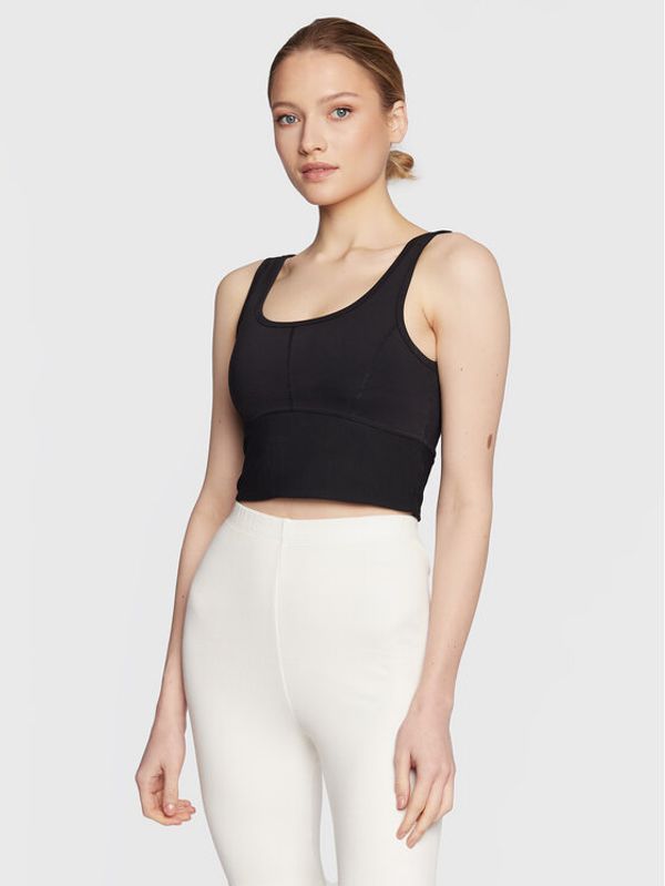 Cotton On Cotton On топ 6334852 Черен Slim Fit