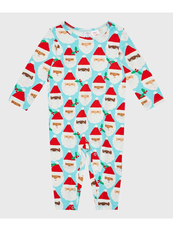 Cotton On Kids Cotton On Kids Бебешки гащеризон със стъпала 791869 Син Regular Fit