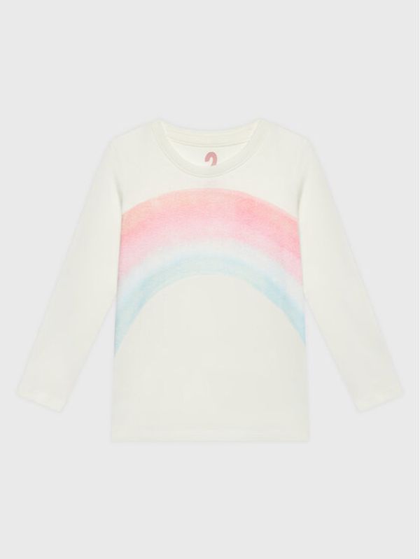 Cotton On Kids Cotton On Kids Блуза 7340571 Бял Regular Fit