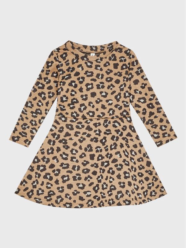 Cotton On Kids Cotton On Kids Ежедневна рокля Maya 7343856 Кафяв Regular Fit