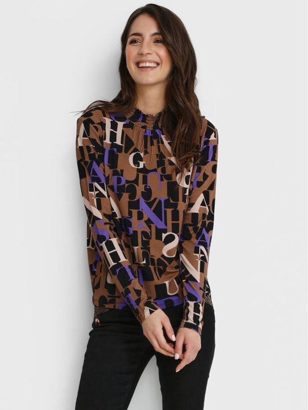 Cream Cream Блуза Marion 10610549 Кафяв Regular Fit