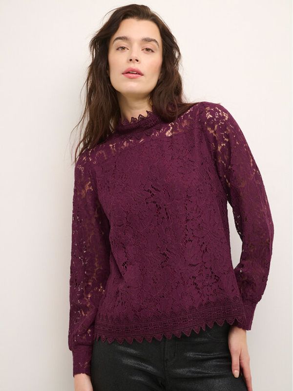 Cream Cream Блуза Puna 10610775 Бордо Regular Fit