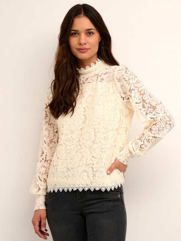 Cream Cream Блуза Puna 10610775 Екрю Regular Fit