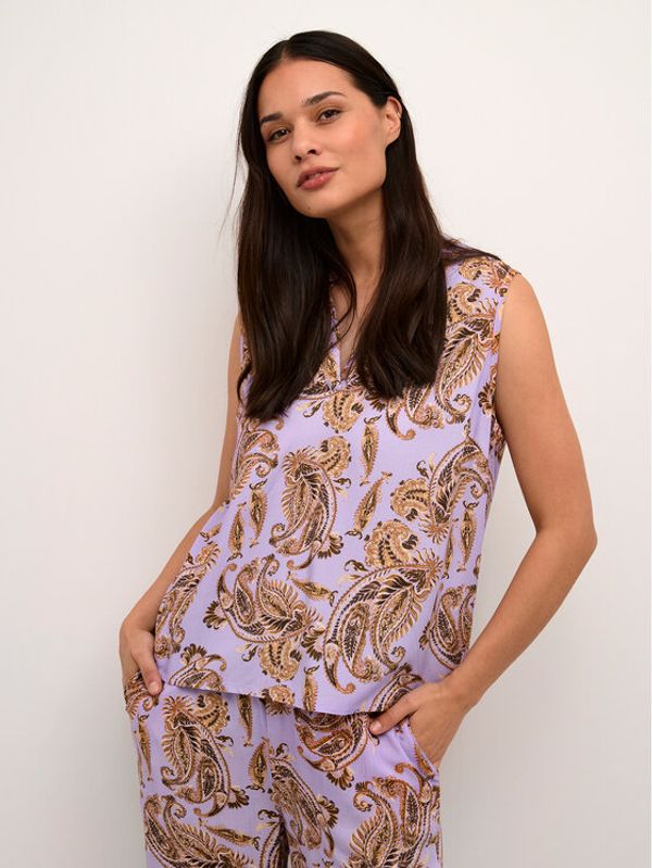 Cream Cream Блуза Rosina 10611496 Виолетов Regular Fit